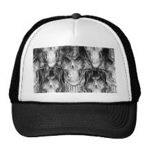 Skulls Mesh Hats