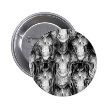 Skulls Pinback Button