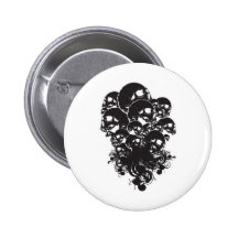 Skulls Pinback Button
