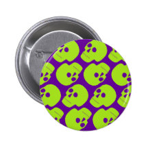 Skulls Pinback Buttons