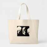 skulls tote bags