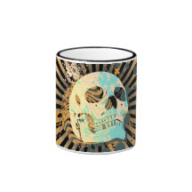 skullz. coffee mugs