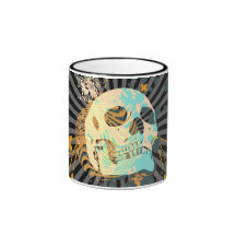 skullz. up with bubbles. mugs