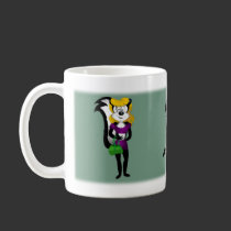 Skunk Overcompensating Mug mugs