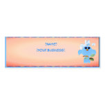 Sky Blue Bird profilecard_skinny_horizontal, [N... Business Card Template