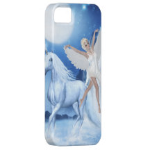 Sky Faerie Asparas and Unicorn iPhone 5 Covers