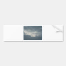 Sky With Clouds Bumper Sticker