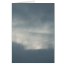 Sky With Clouds Greeting Card