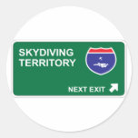 Skydiving Next Exit Sticker