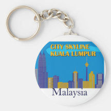 SKYLINE-KL, Malaysia Keychain