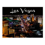 Skyline of Las Vegas, Nevada Casino Postcard