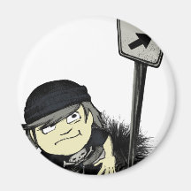 SkyRamp Skater Fridge Magnets