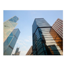 Skyscrapers in Hong Kong Postcards