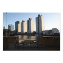 Skyscrapers in Rotterdam Photo Art