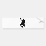 Slam Dunk Player Silhouette Bumper Stickers