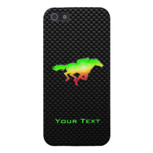 Sleek Horse Racing iPhone 5 Case