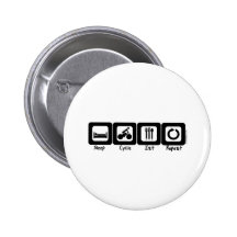Sleep Cycle Eat Repeat Pins