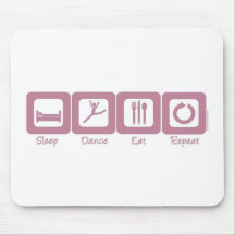 Sleep Dance Eat Repeat Mouse Mats
