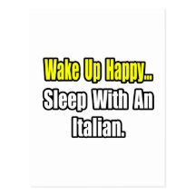 Sleep With an Italian Postcards