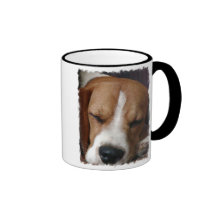 Sleeping Beagle Coffee Mug