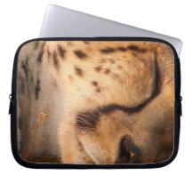 Sleeping Cheetah Laptop Sleeve