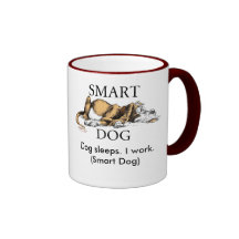 Sleeping dog cup coffee mugs