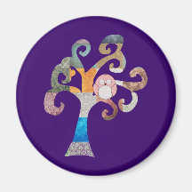 Sleeping Owl Magnet