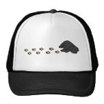 Sleepy Black Lab Puppy Trucker Hat