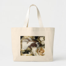 Sleepy Cavalier Canvas Bags