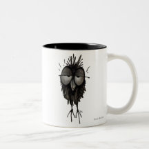 Sleepy Owl Coffee Mugs