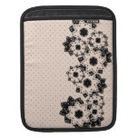 Sleeve iPad Polka Dot and Flowers Sleeve For iPads
