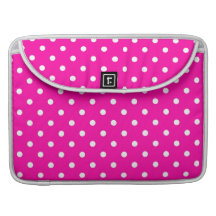 Sleeve MacBook Hot Pink Polka Dot Sleeve For MacBooks