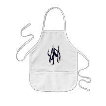 Slender Man - Book of Monsters Halloween Aprons