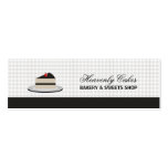 Slice of Cake Business Card Template