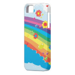 sliding down a rainbow happy vector illustration casemate cases