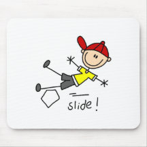 Sliding Into Base Mousepad