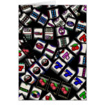 Slot Machine Reels Collage Greeting Card