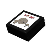 Sloth Hug Baby Sloth Keepsake Boxes