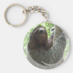 Sloth Photo Design Keychain