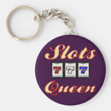 Slots Queen Key Chains