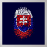 Slovak by DNA - Slovakia flag fingerprint gifts