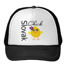 Slovak Chick Trucker Hat