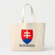 Slovakia Coat of Arms Canvas Bag