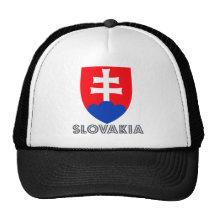 Slovakia Coat of Arms Hat