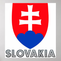 Slovakia Coat of Arms Posters