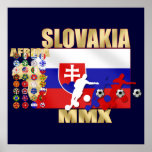 Slovakia MMX 32 Qualifying countries cup gifts Print