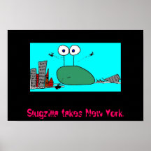slugzilla attacks posters
