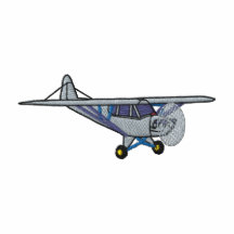 Small Aeroplane Embroidered Polo Shirt