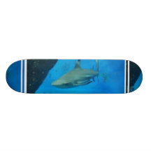 Small Black Tipped Shark Skateboard