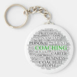 Small Button Coaching Keychain #1